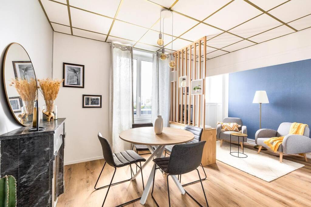 Appartement Cozy En Face De La Gare - Saint-Brieuc Eksteriør billede