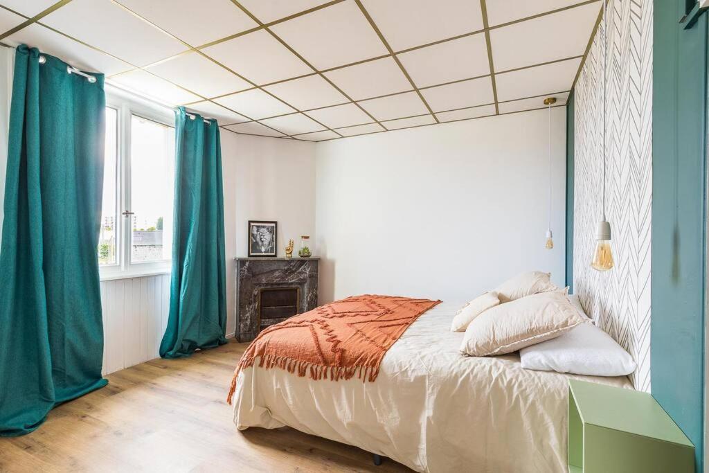 Appartement Cozy En Face De La Gare - Saint-Brieuc Eksteriør billede